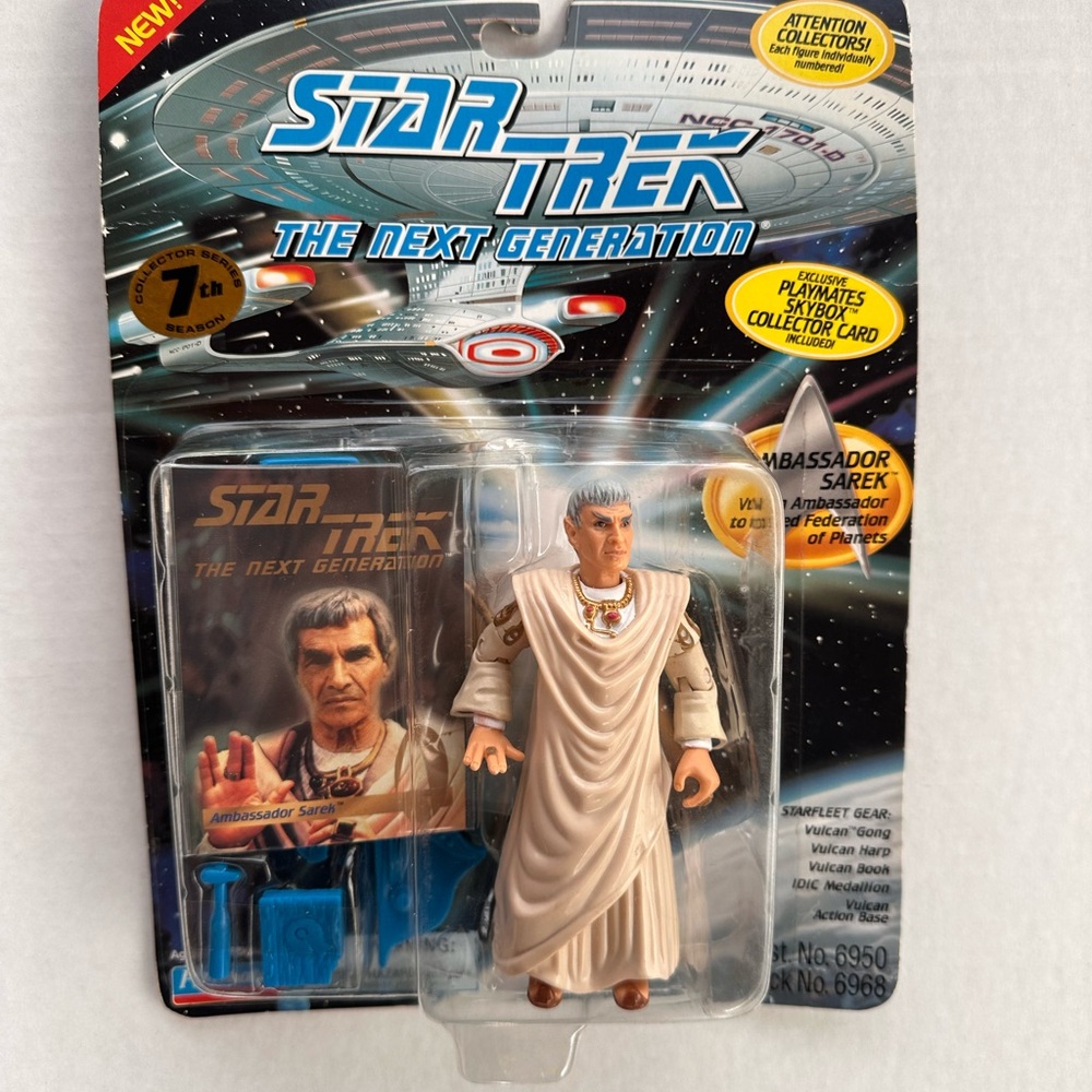 1994 Star Trek The Next Generation Ambassador Sarek Action Figure